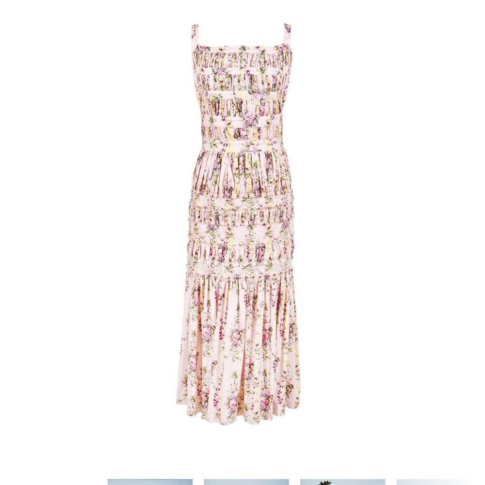 Over The Moon Brock Collection Devon Shirred Dress size 2
